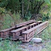 Zerlegte Brücke