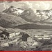 <b>Monte Spluga</b> in un'immagine d'epoca dell'artista svizzero Johann Jakob Meyer (1787 - 1858).