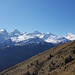 Die Bergkette südlich des Valsertals