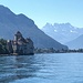 Chillon und Dents-du-Midi - ein weiteres Highlight auf dieser Etappe