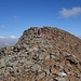 Die letzten Meter zum Gipfel (hinten ist die Gipfelmarkierung schon zu sehen)