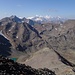 Gipfel: Blick nach Südwesten zur Bernina