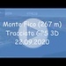 <b>Monte Fico (267 m) - Tracciato GPS 3D.</b>