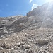 Blick auf den Klettersteig Ferrata Vernale (B/C)