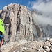 Gipfelgänger starranger auf dem Gipfel Cima Ombretta