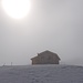 Bei der Alphütte auf 2450 m kam die Sonne immer mehr durch.