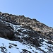 in salita verso la spartiacque