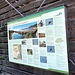 Info-Board zum Naturschutzgebiet Les Grangettes