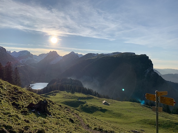 Blick zurück Richtung Sämtisersee
