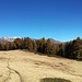 L'ampia dorsale percorsa per arrivare alla vetta