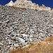 The south flank of Little Pyramid: tedious, steep talus for about 400ft