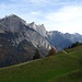 Gyr, Falknis, Schwarzhorn, Gleckhorn und Vilan