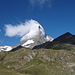 Matterhorn am Morgen zum Start der Tour