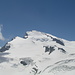 Strahlhorn von der Britanniahütte aus mit dem Allalingletscher im Vordergrund (Foto 2009)