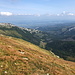 Kopa Kondracka / Kondratova kopa - Ausblick in Gipfelnähe ins Dolina Kondratowa. Links ist der Długi Giewont zu sehen.