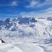Blick zum Piz Grevasalvas (der mir rund um Bivio noch fehlt) - es sieht doch schon wunderbar winterlich aus ;)