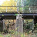 Eisenbahnbrücke am Bahn-km 4,6, der Überbau ist nicht mehr original