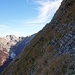 Die Schlüsselstelle auf dem Rückweg