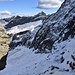 il versante innevato della Val Carecchio