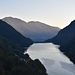 Lago di Vogorno all'imbrunire