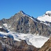 Allalinhorn 4027m, rechts der Alphubel 4206m