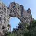 L'arche de la Pedra Lupu, juste avant Cala Luna 