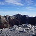 Gipfel! Blick auf Monte Pisanino, Monte Cavallo und Monte Grondilice