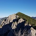 Blick vom Alpspitz zum Helwangspitz