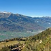 Mit schöner Aussicht in das Rheintal und zum Alpstein