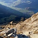 Tiefblick vom Tristencholbengipfel