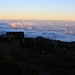 Abendstimmung bei den Horombo Huts (3715m).