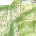 Karte mit der von mir gegangenen Route (Kartengrundlage: opentopomap.org).