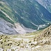 Gli spettacolari seracchi del Glacier du Trient dalla Fenetre d'Arpette.