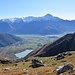 i ruderi dell'Alpe Poncio in posizione estremamente panoramica