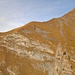 Blick zum höchsten Falknisturm (2117m), von dem ein Sporn direkt zum Mazorakopf führt