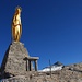 die Madonna auf dem Monte Moropass 2853m, rechts hinten der Joderhorn-Gipfel 3036m