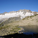 Gleich nach der Bergseehütte: Bergsee mit Winterbergkette