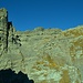 Blick beim Aufstieg im Chilchli auf die spätere Querung der oberen Hanslirus.