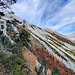 La région ravinée de Combaneire que ce sentier traverse pour atteindre le Grenier d'Einzon. 