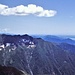 La vista verso Sud Est con i laghi ed il Monte Zeda.