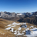 Carschinasee mit Wiss Platta 2627m Schijenflue 2626m und Ronggspitz 2551m vom Chüenihorn 2412m