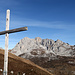 Wiss Platte 2627m und Schijenflue 2626m von der Alp Garschina