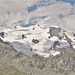 Approfittando di una parziale schiarita: zoom sulle cime del Monte Rosa.