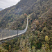 Die Hängebrücke Ponte Tibetano Carasc