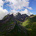 Blick vom Margelchopf Richtung Glannachopf und Fullfirst.
