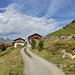 Die letzten Meter hoch zur Kleble Alm