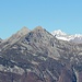 <b>Pizzo della Rossa (2482 m) - Madone di Càmedo (2446 m) - Basòdino (3272 m).</b>