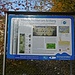 Eine Schautafel informiert über das Geotop.