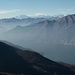 Blick zur Monte-Rosa-Gruppe bis zu den Berner Alpen