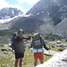 Salendo verso il Col Fenetre